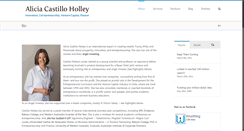 Desktop Screenshot of aliciacastilloholley.com
