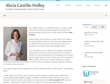 Tablet Screenshot of aliciacastilloholley.com